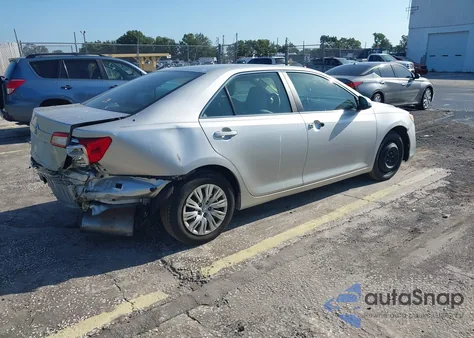 2013 Toyota Camry L from USA, damaged, VIN 4T4BF1FK6DR292100